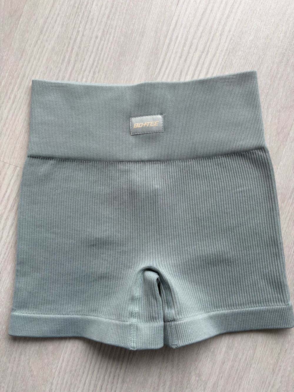 Bo + Tee Ribbed Gym Shorts - Picture 4 of 6